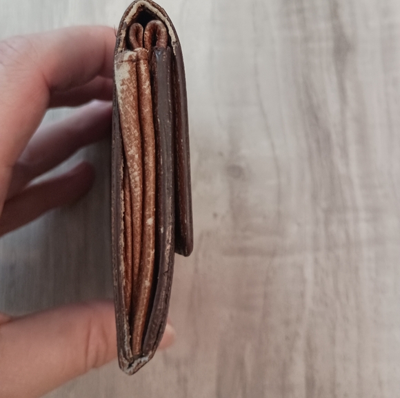 Auth LOUIS VUITTON PORTE MONNAIE PLAT Coin Case Wallet Purse Monogram - Picture 3 of 9